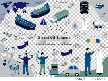 世界の石油ビジネスとエネルギー供給 138542284
