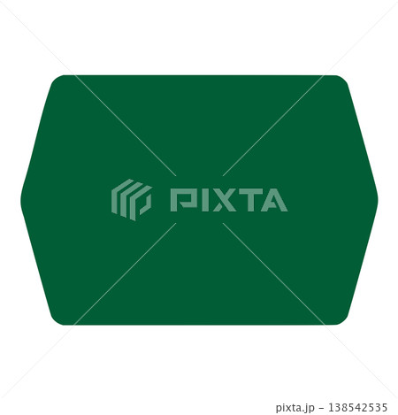 案内標識　無地 138542535