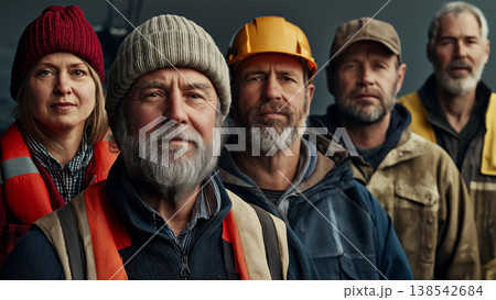 複数の漁師たち 138542684