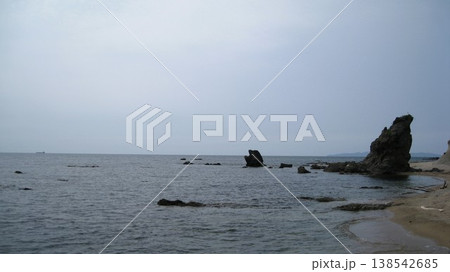 穏やかな夏の日本海 138542685