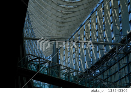 近代建築美 東京国際フォーラム 近代建築美 東京国際フォーラム 138543505