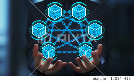 ブロックチェーンネットワーク技術。分散型台帳技術に基づくデータ処理ソリューション。分散型暗号システム ブロックチェーンネットワーク技術。分散型台帳技術に基づくデータ処理ソリューション。分散型暗号システム 138544438
