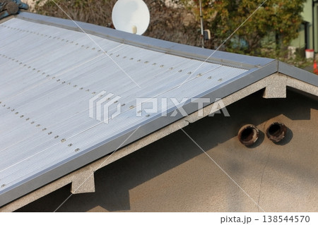 波板屋根　イメージ 138544570