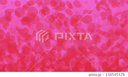 Vibrant Pink Seamless Abstract Organic Pattern Design 138545576