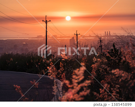 景色 風景 夕日 138545899