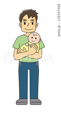 生活_子育て_男性 生活_子育て_男性 138547408