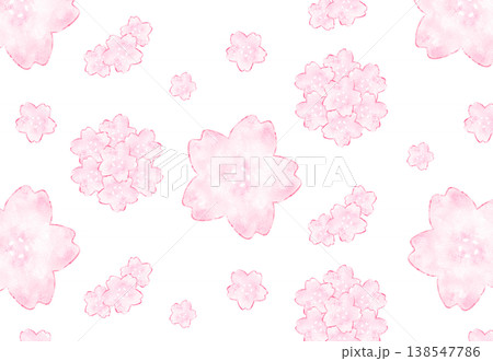 桜の背景 桜の背景 138547786
