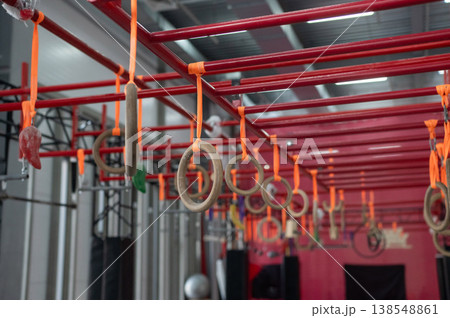 Ninja Club, indoor obstacle course.  138548861