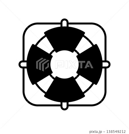 Lifebuoy icon vector design templates simple and modern 138549212