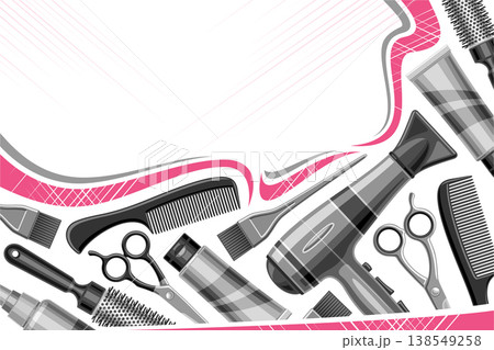 Vector layout for Hair Salon 138549258