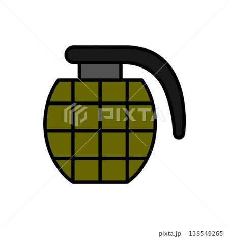 Grenade icon vector design templates 138549265