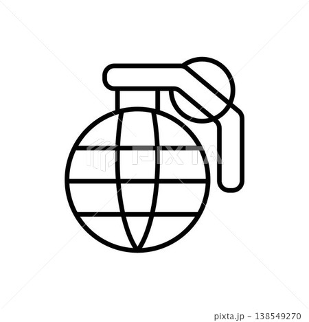 Grenade icon vector design templates 138549270