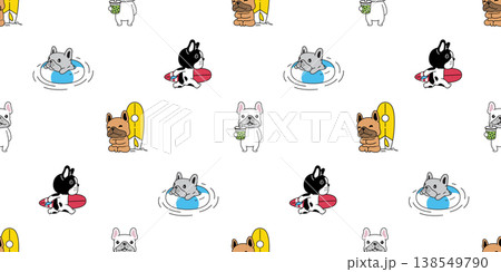 french bulldog seamless pattern dog surf inflatable swimming ring pool beach boba milk tea ocean puppy vector pet cartoon gift wrapping paper repeat wallpaper tile background doodle illustration isola french bulldog seamless pattern dog surf inflatable swimming ring pool beach boba milk tea ocean puppy vector pet cartoon gift wrapping paper repeat wallpaper tile background doodle illustration isola 138549790