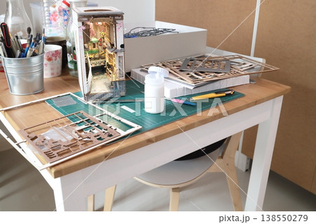 Model Kit with Adhesive 138550279