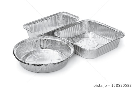 Various disposable aluminium foil baking dishes Various disposable aluminium foil baking dishes 138550582