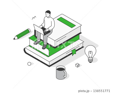情報収集,アイソメ 138551771