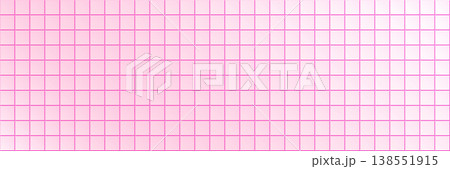Pink bathroom tile wall background. ceramic kitchen floor, square mosaic 3d pattern 138551915
