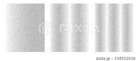 Noise grain gradient background, dot pattern spray effect set 138552016