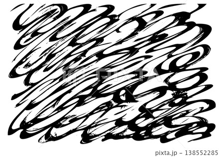 Ink brush stroke, brush smear line marks Ink brush stroke, brush smear line marks 138552285