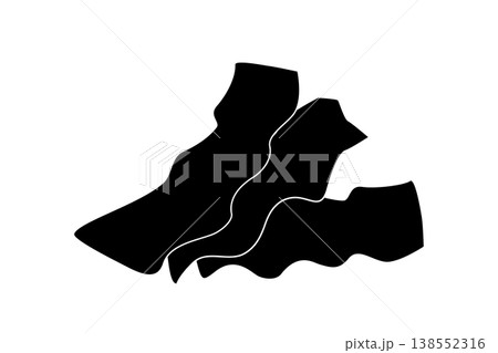Dry kombu kelp icon 138552316
