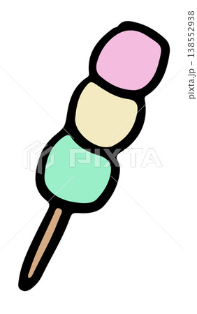 Hand drawn dango for Japanese sweet dessert, snack, street food, cafe, restaurant, menu, recipe, cook book, ingredients, Asian food, lunch, dinner, department store, food zone, patch, brooch, sticker Hand drawn dango for Japanese sweet dessert, snack, street food, cafe, restaurant, menu, recipe, cook book, ingredients, Asian food, lunch, dinner, department store, food zone, patch, brooch, sticker 138552938