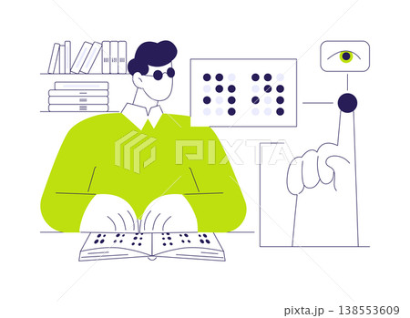 Library facilities isolated cartoon vector illustrations. Library facilities isolated cartoon vector illustrations. 138553609