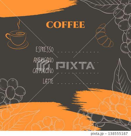 coffee menu design coffee menu design 138555187