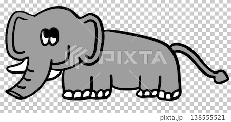 Hand drawn illustration of elephant for wild animal, zoo, souvenir, cartoon characters, comic, mascot, cute patch, shirt print, sticker, plush toy, kid doll, trip, travel, vacation, vet, forest Hand drawn illustration of elephant for wild animal, zoo, souvenir, cartoon characters, comic, mascot, cute patch, shirt print, sticker, plush toy, kid doll, trip, travel, vacation, vet, forest 138555521