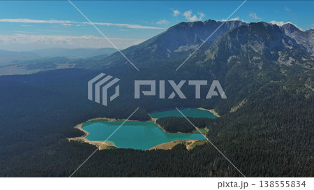Black Lake in mountain Durmitor park Montenegro 138555834