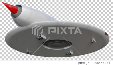 ufo, unidentified flying object, three dimensional 138555971