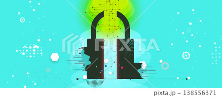 Cybersecurity and information science technology background 138556371
