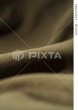 Natural Linen Texture with Soft Folds. Minimalistic Background. 138557062