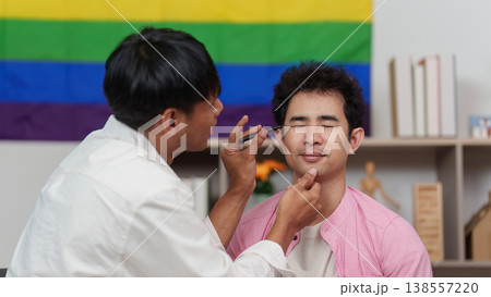 Inclusive beauty and LGBTQ pride in makeup moments Inclusive beauty and LGBTQ pride in makeup moments 138557220