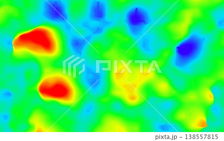 Abstract blue and green chart with analytic background cold for colorful data digital. Field gradient graph with graphic green heat for heatmap hot infrared. Landscape map abstract scale analytic. 138557815