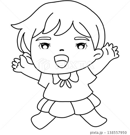 Line art coloring pictures  138557950