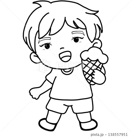 Line art coloring pictures Line art coloring pictures 138557951