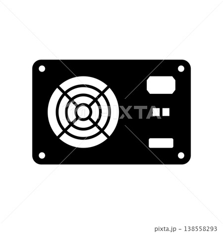Power Supply icon vector design templates simple and modern 138558293