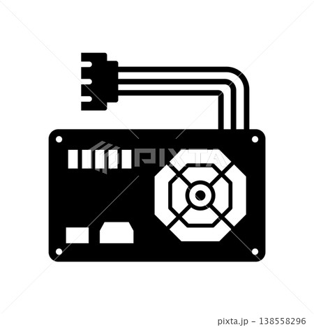 Power Supply icon vector design templates simple and modern 138558296