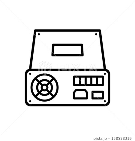 Power Supply icon vector design templates simple and modern 138558319