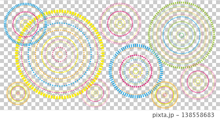 打ち上げ花火の背景イラスト 打ち上げ花火の背景イラスト 138558683