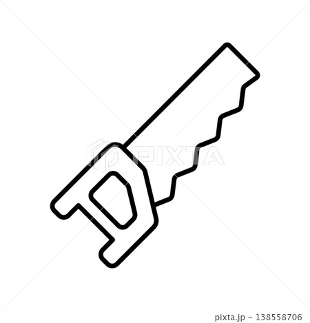 Saw icon vector design templates simple and modern Saw icon vector design templates simple and modern 138558706