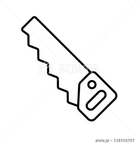 Saw icon vector design templates simple and modern Saw icon vector design templates simple and modern 138558707