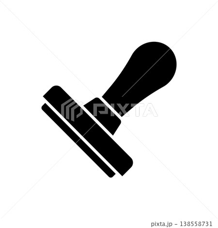 Rubber Stamp icon vector design templates simple and modern 138558731