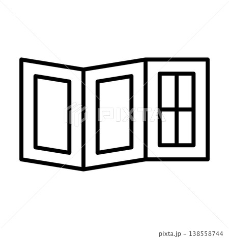 Room Divider icon vector design templates simple and modern Room Divider icon vector design templates simple and modern 138558744