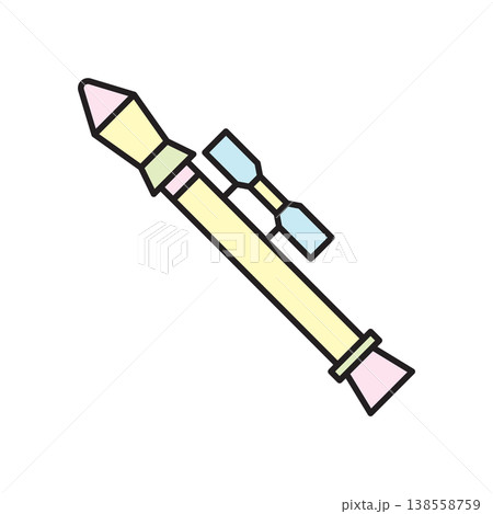 Rocket launcher icon vector design templates simple and modern 138558759