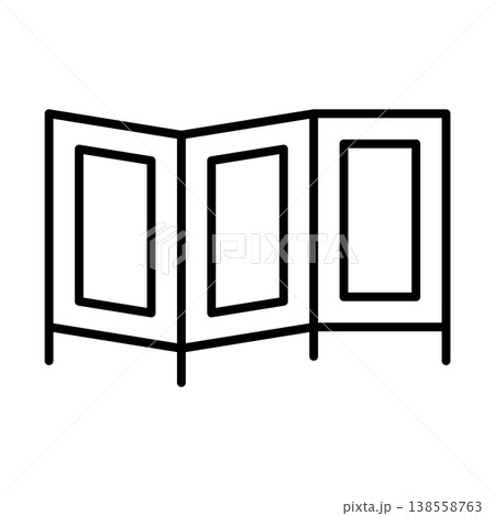 Room Divider icon vector design templates simple and modern 138558763