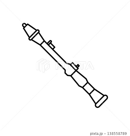 Rocket launcher icon vector design templates simple and modern 138558789