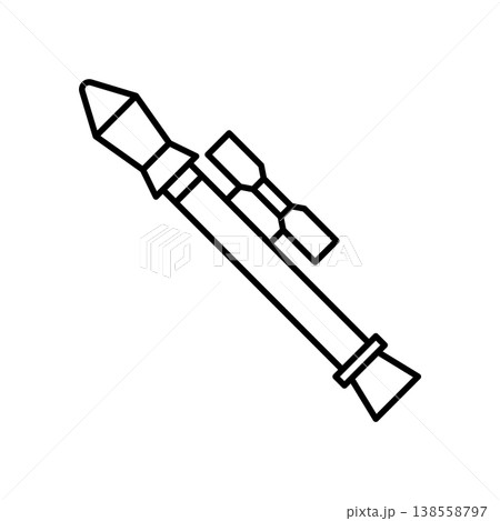 Rocket launcher icon vector design templates simple and modern Rocket launcher icon vector design templates simple and modern 138558797
