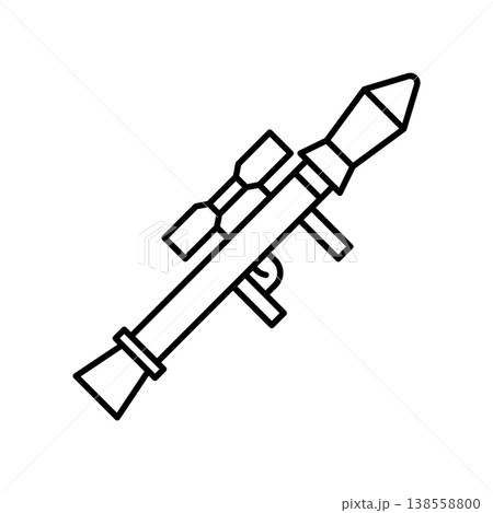 Rocket launcher icon vector design templates simple and modern Rocket launcher icon vector design templates simple and modern 138558800