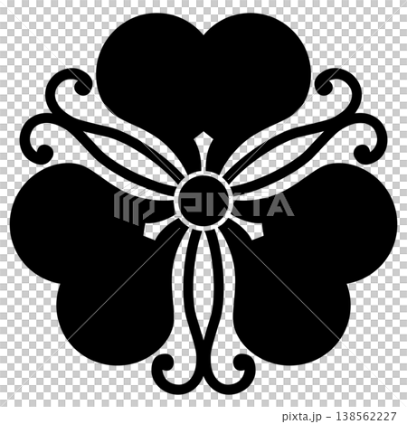This is a family crest. It's called a modified vine-attached wood sorrel. This is a family crest. It's called a modified vine-attached wood sorrel. 138562227